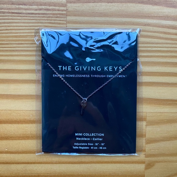 The Giving Keys Mini Collection Believe Key Necklace - Picture 2 of 3
